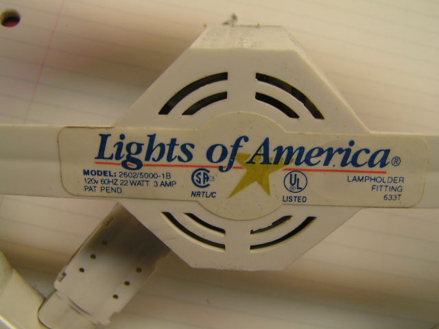 Lights of America 22w Preheat Circline Adpater
And yeah, this is probably the best quality pic I've ever posted LOL.

Keywords: Gear