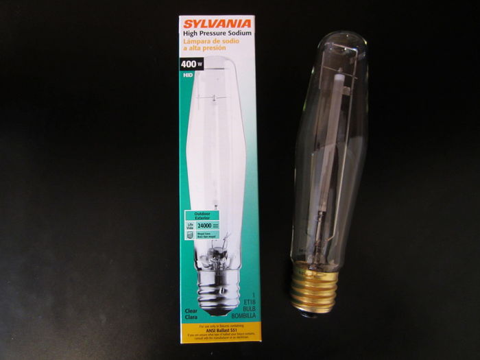 Sylvania 400 Watts High Pressure Sodium Lamp
Here is a Sylvania 400 watts HPS lamp that I bought to use in the OVF.
Keywords: Lamps