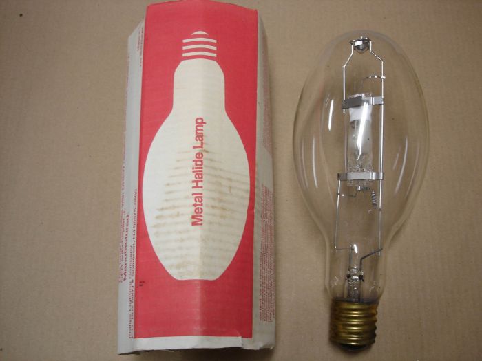 Philips 400W Metal Halide
Here is a Philips 400W clear metal halide lamp for base-up operation from the early 90's.

Made in: USA

Manufactured: February 1991

CRI: 65
Keywords: Lamps