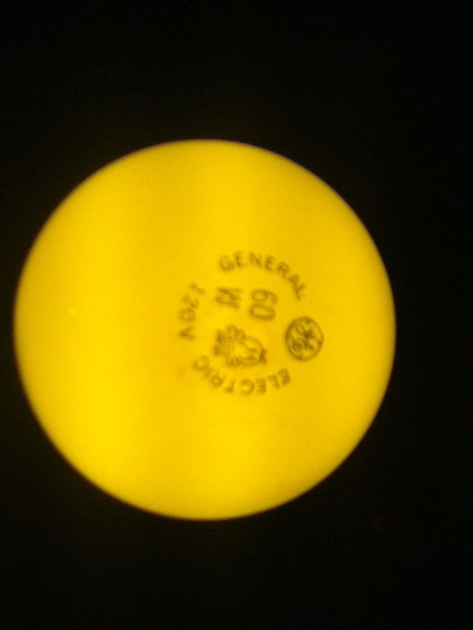 General Electric 60w 120v bug light
Date this please
Keywords: Lit_Lighting