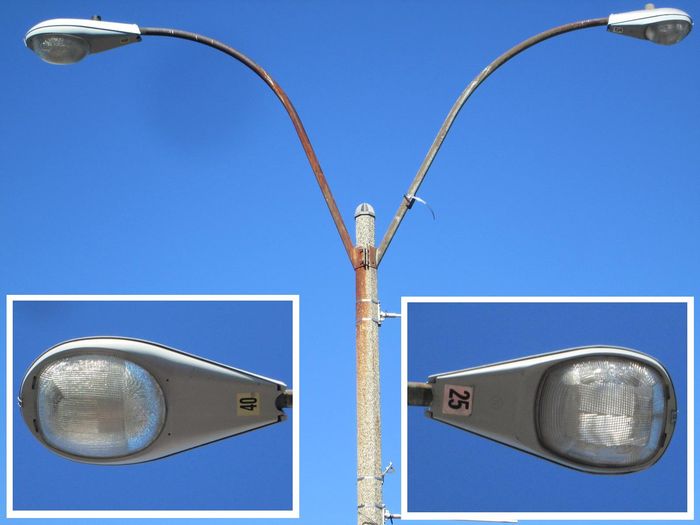 Left: General Electric M400R2; Right: General Electric M250R2
From Somerville, MA
Keywords: American_Streetlights